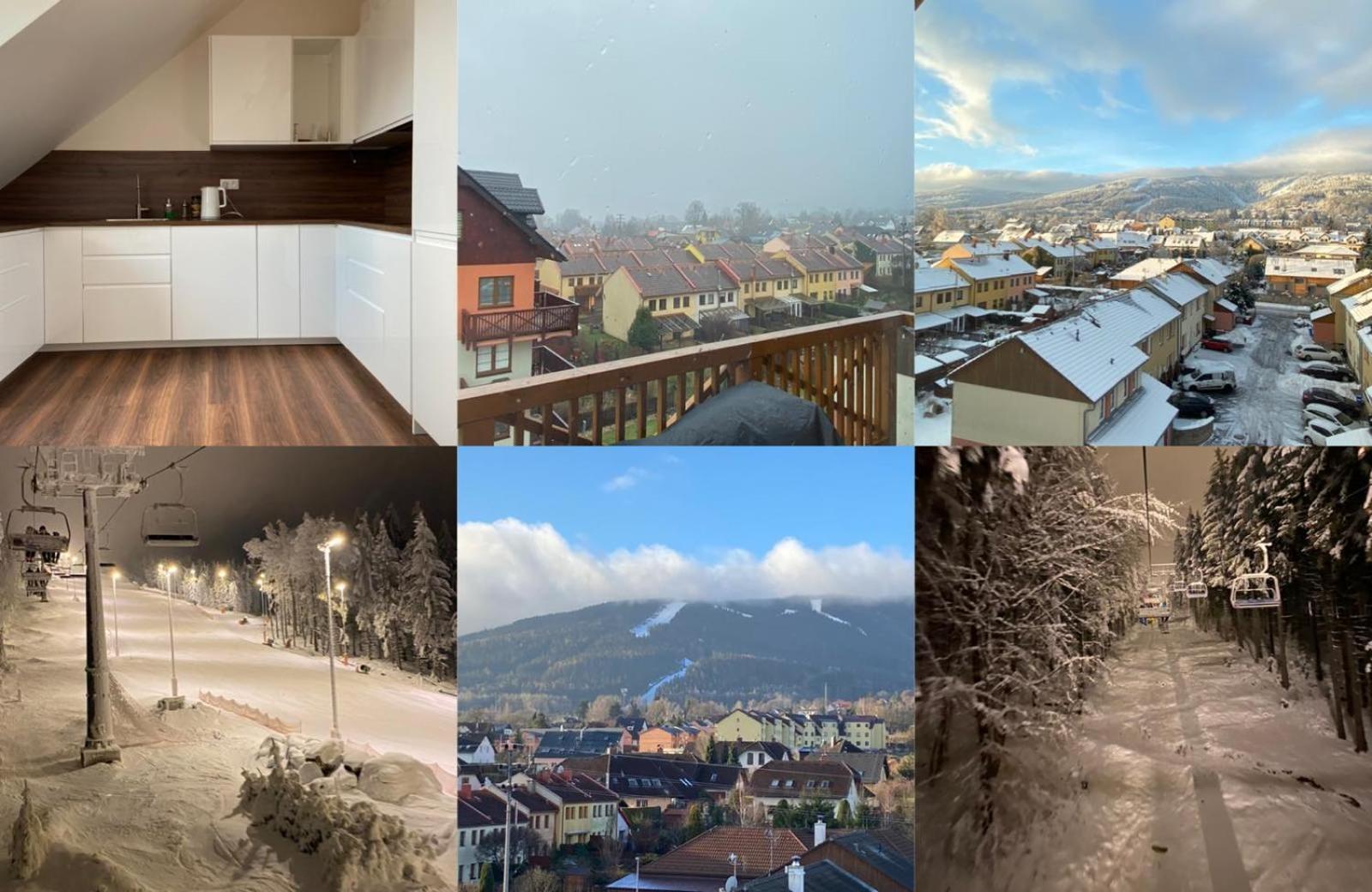 Ferienwohnung Horsky Apartman Pod Jestedem Reichenberg Exterior foto
